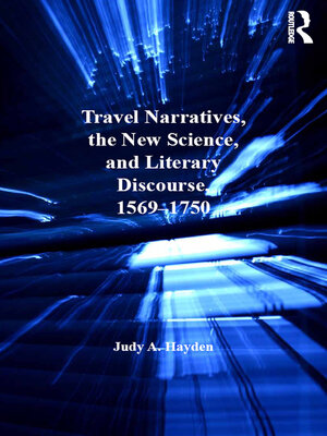cover image of Travel Narratives, the New Science, and Literary Discourse, 1569-1750